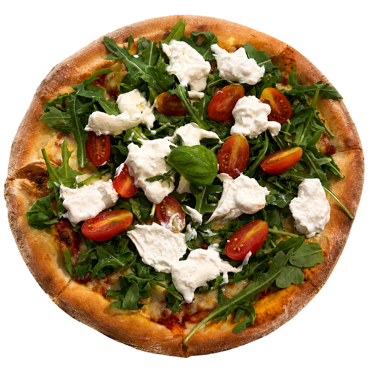 Pizza Burrata Zakolejona